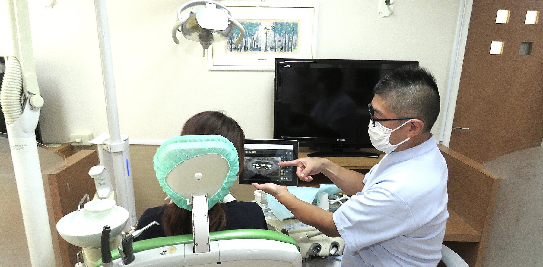 わかりやすい説明と痛みや不安に配慮した治療